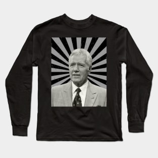 Retro Trebek Long Sleeve T-Shirt